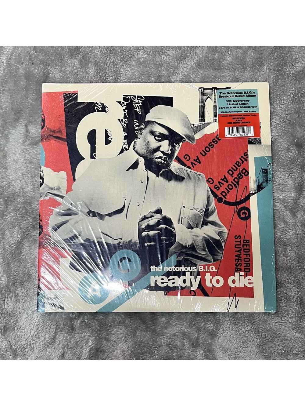 The Notorious B.I.G. - Ready To Die 30th Anniversary Edition Blue & Orange Vinyl